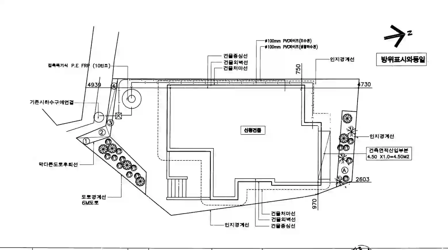 오라삼동 2551-1 배치도 이미지
